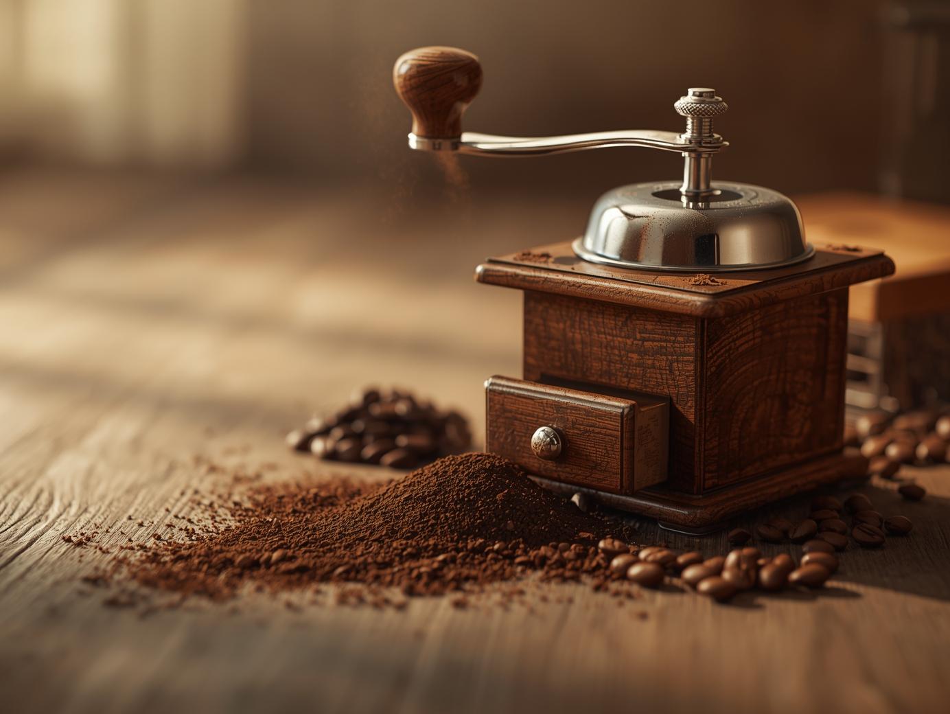 Freshly Ground Coffee