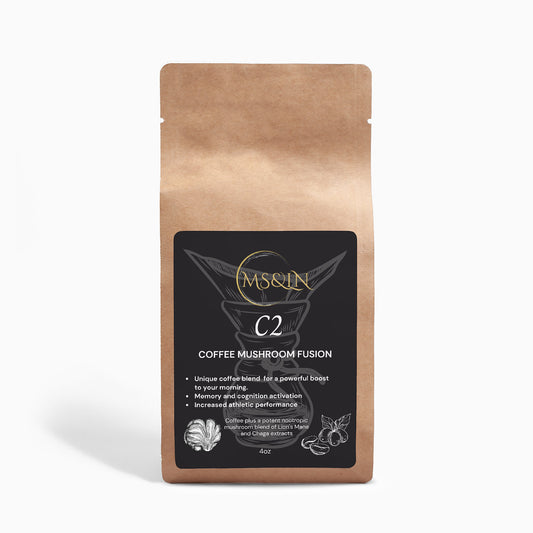 Mushroom Coffee Fusion - Lion’s Mane & Chaga 4oz