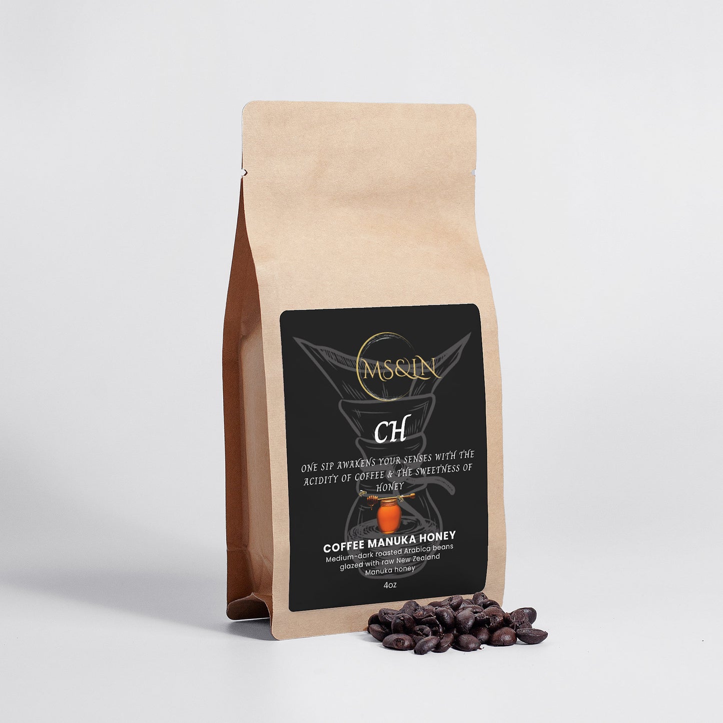 Manuka Honey Coffee 4oz