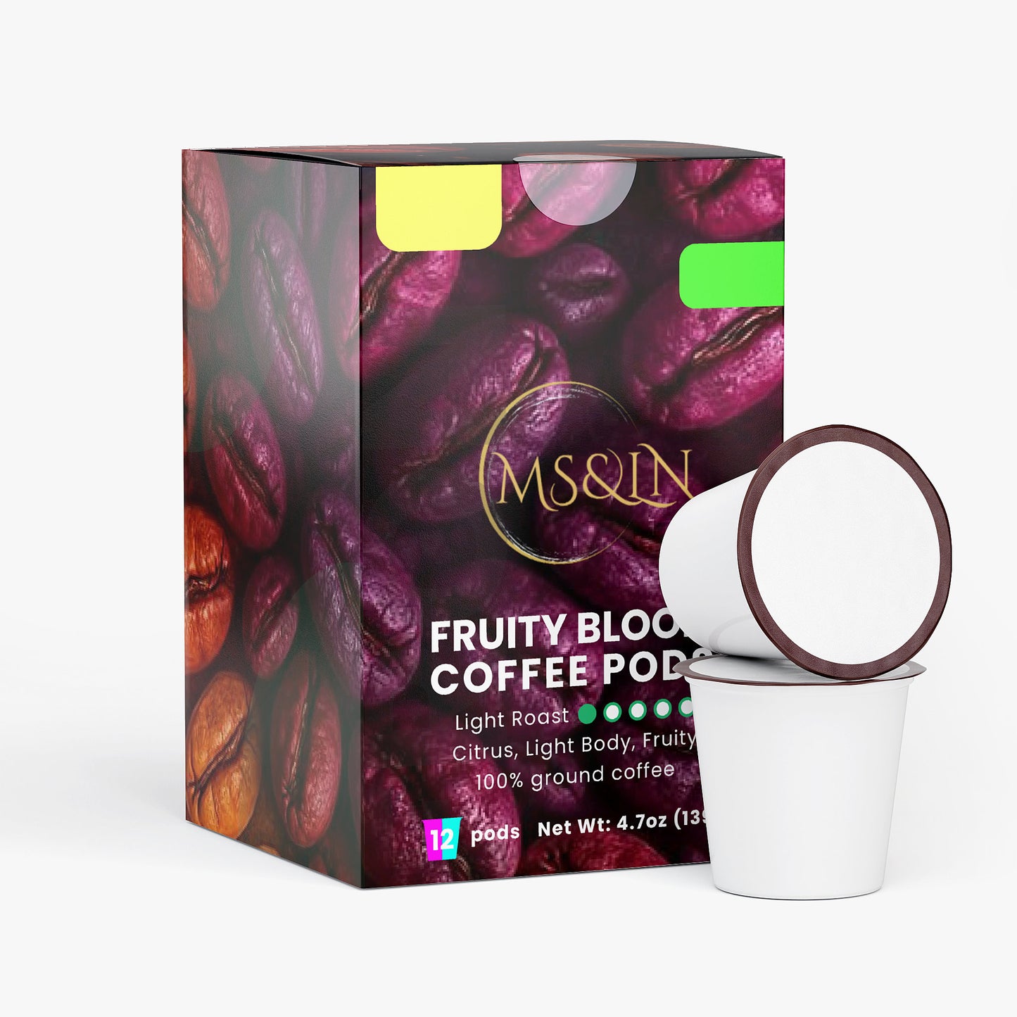 Fruity Bloom Coffee Pods (Light Roast)