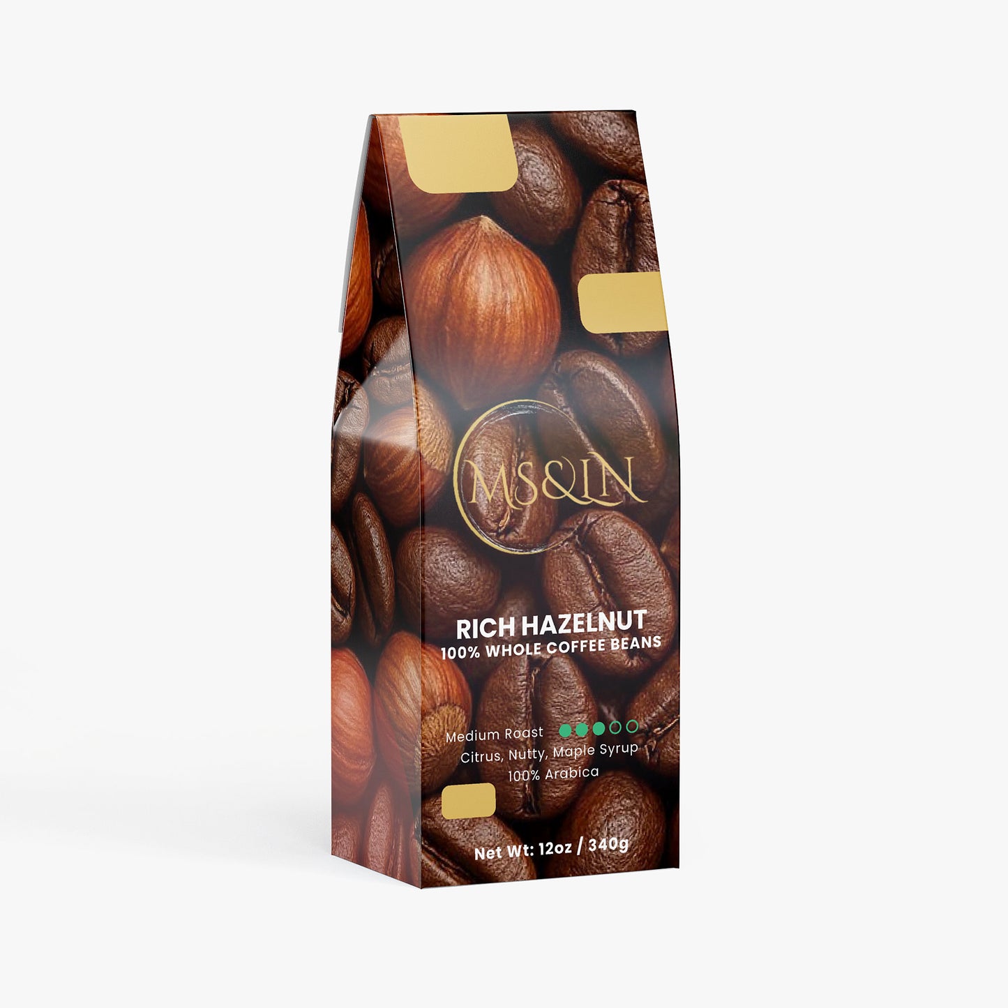 Rich Hazelnut Coffee (Medium Roast)