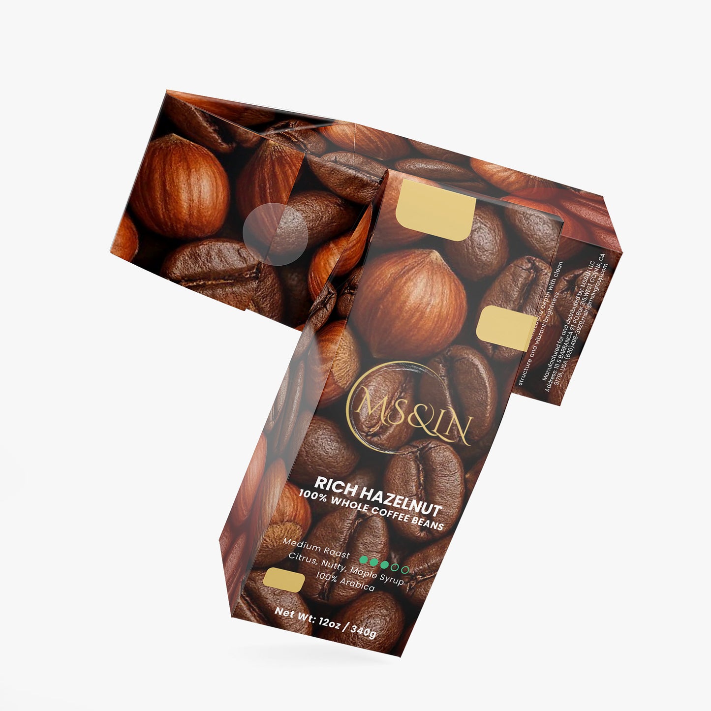 Rich Hazelnut Coffee (Medium Roast)