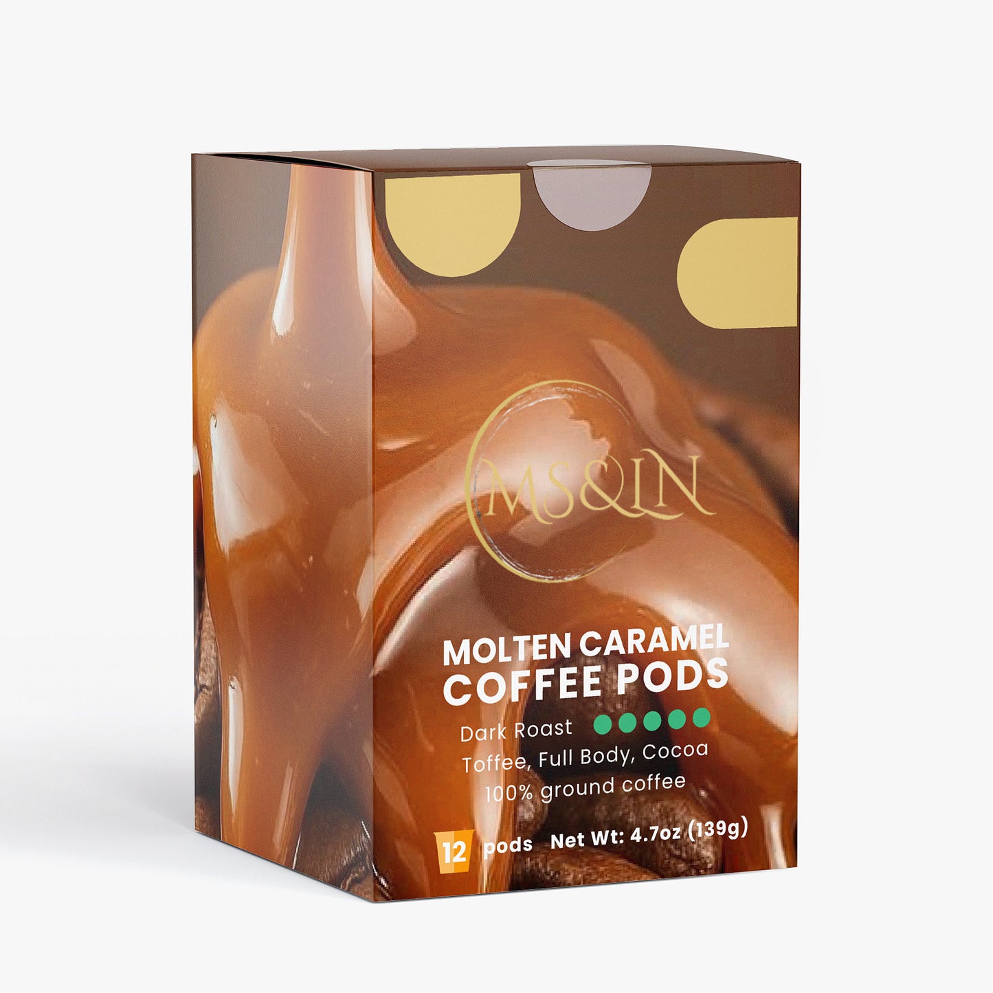 Molten Caramel Coffee Pods (Dark Roast)