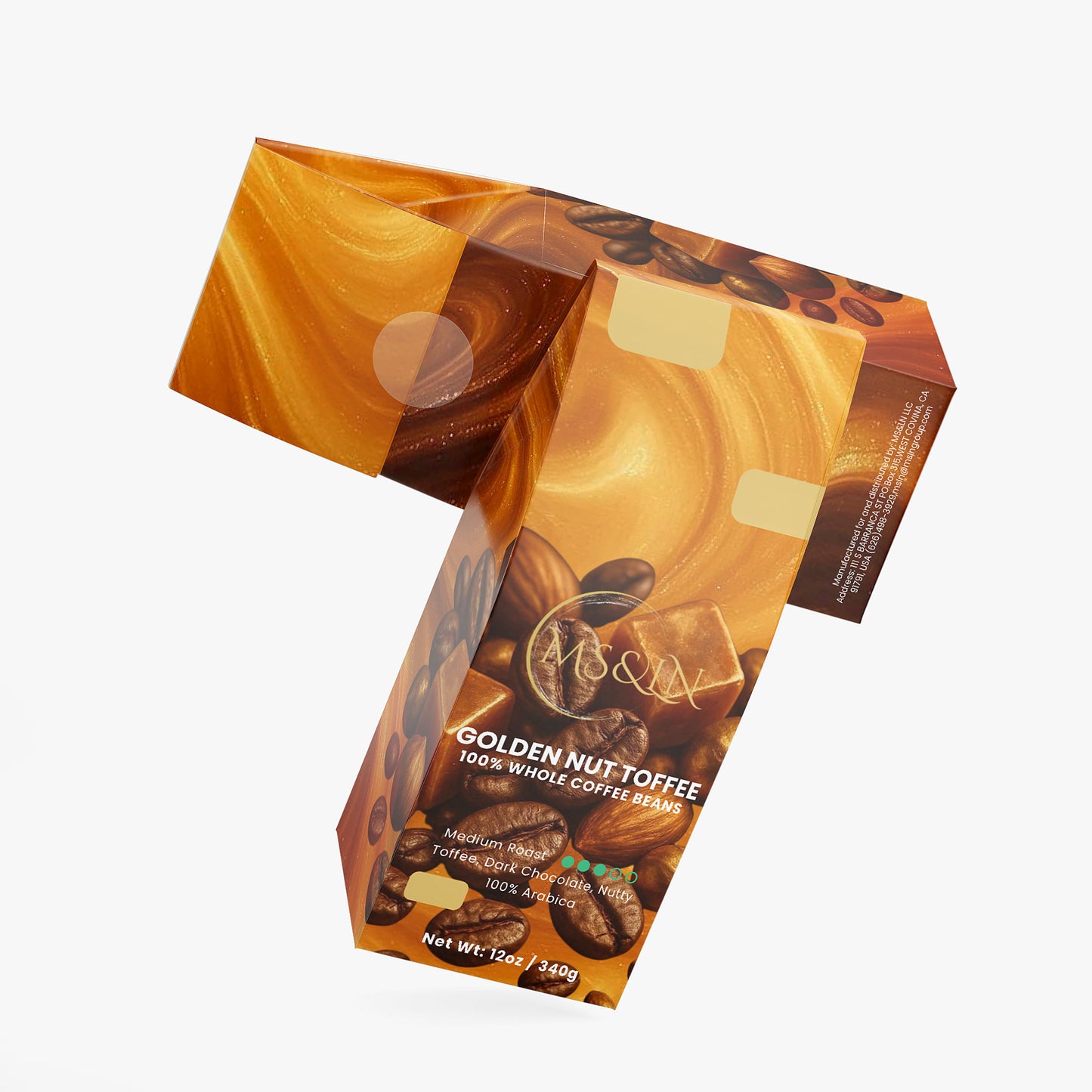 Golden Nut Toffee Coffee (Medium Roast)