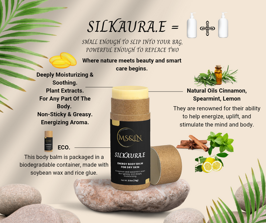 SILKAURA.E-Energy Body Balm